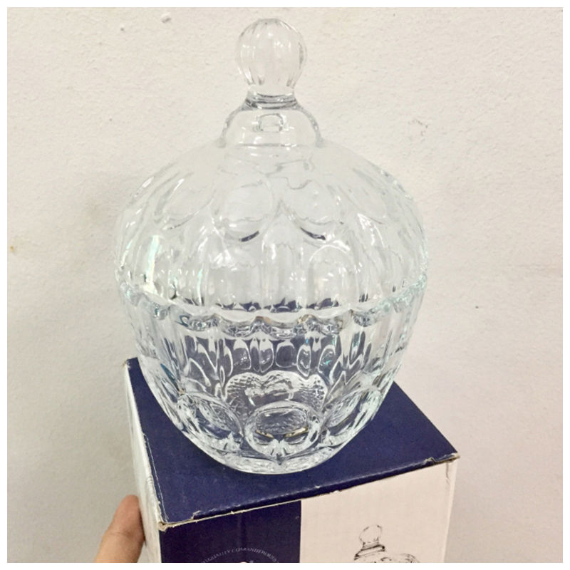 Hủ thủy tinh có nắp - Hộp thủy tinh
