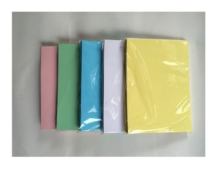Giấy bìa màu A4 - 100 tờ/xấp (Bìa cứng dùng đóng cuốn)