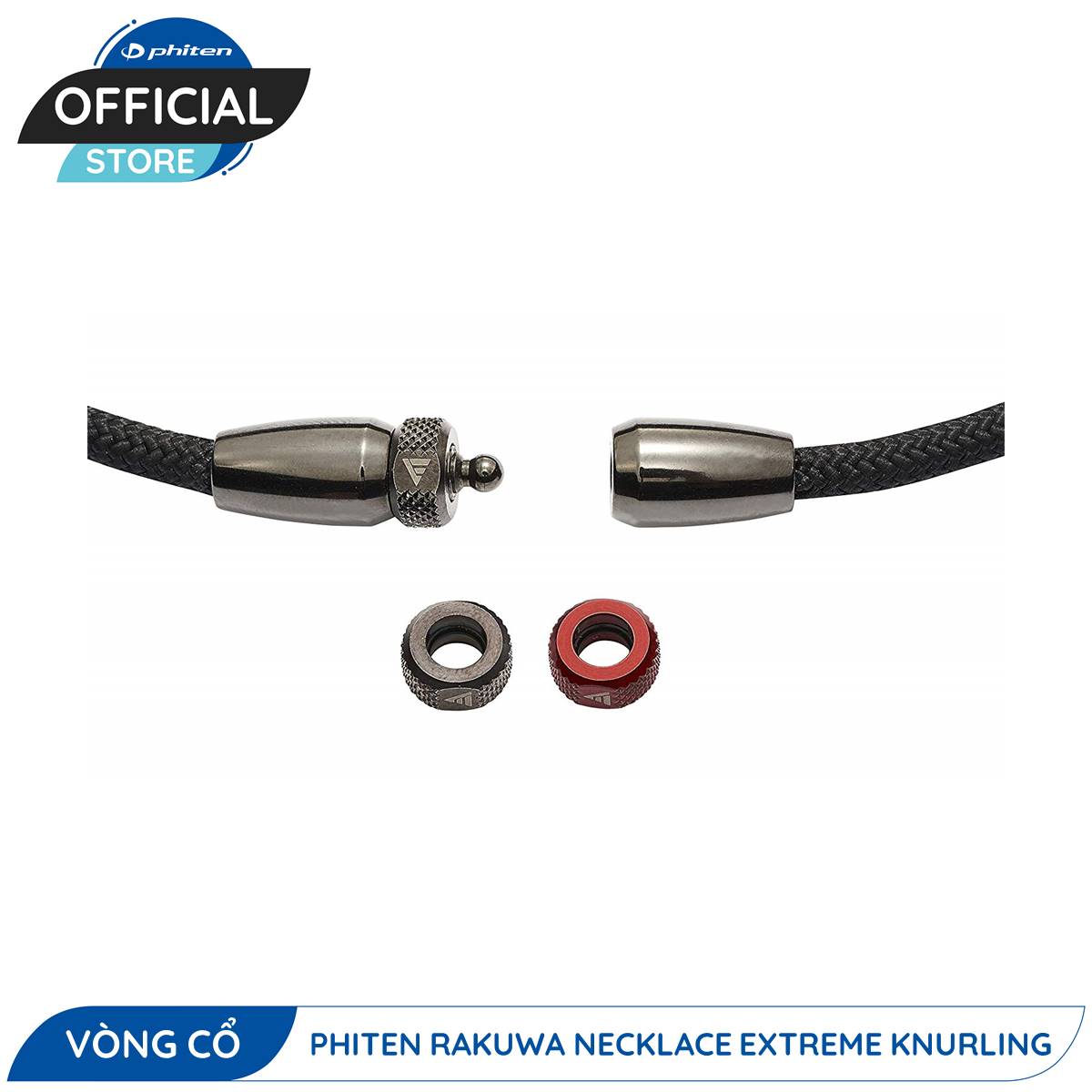 Vòng cổ Phiten Extreme Knurling TG795053
