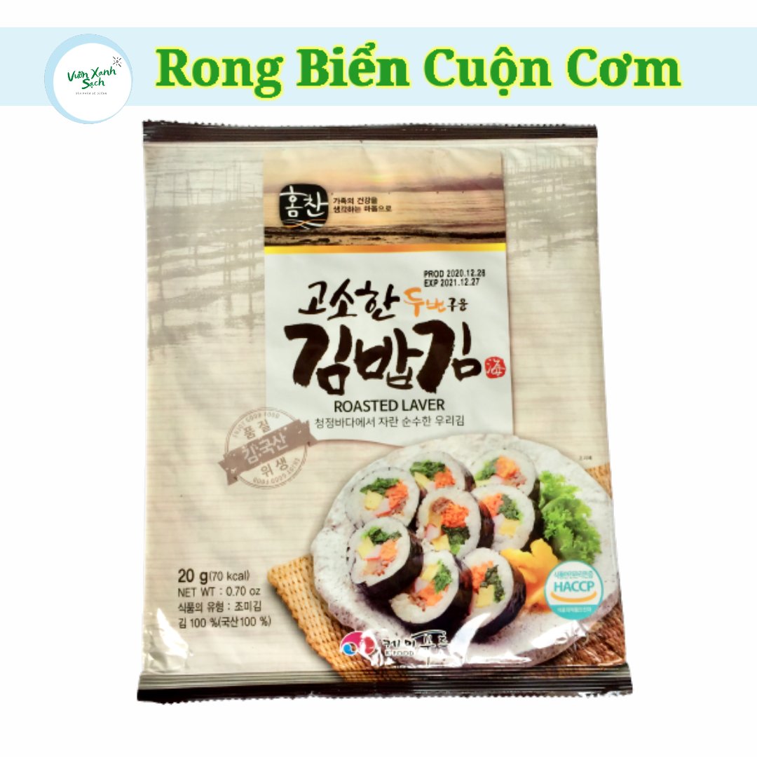 Rong biển cuộn cơm /10 lá / Hàn quốc/kimbap/sushi