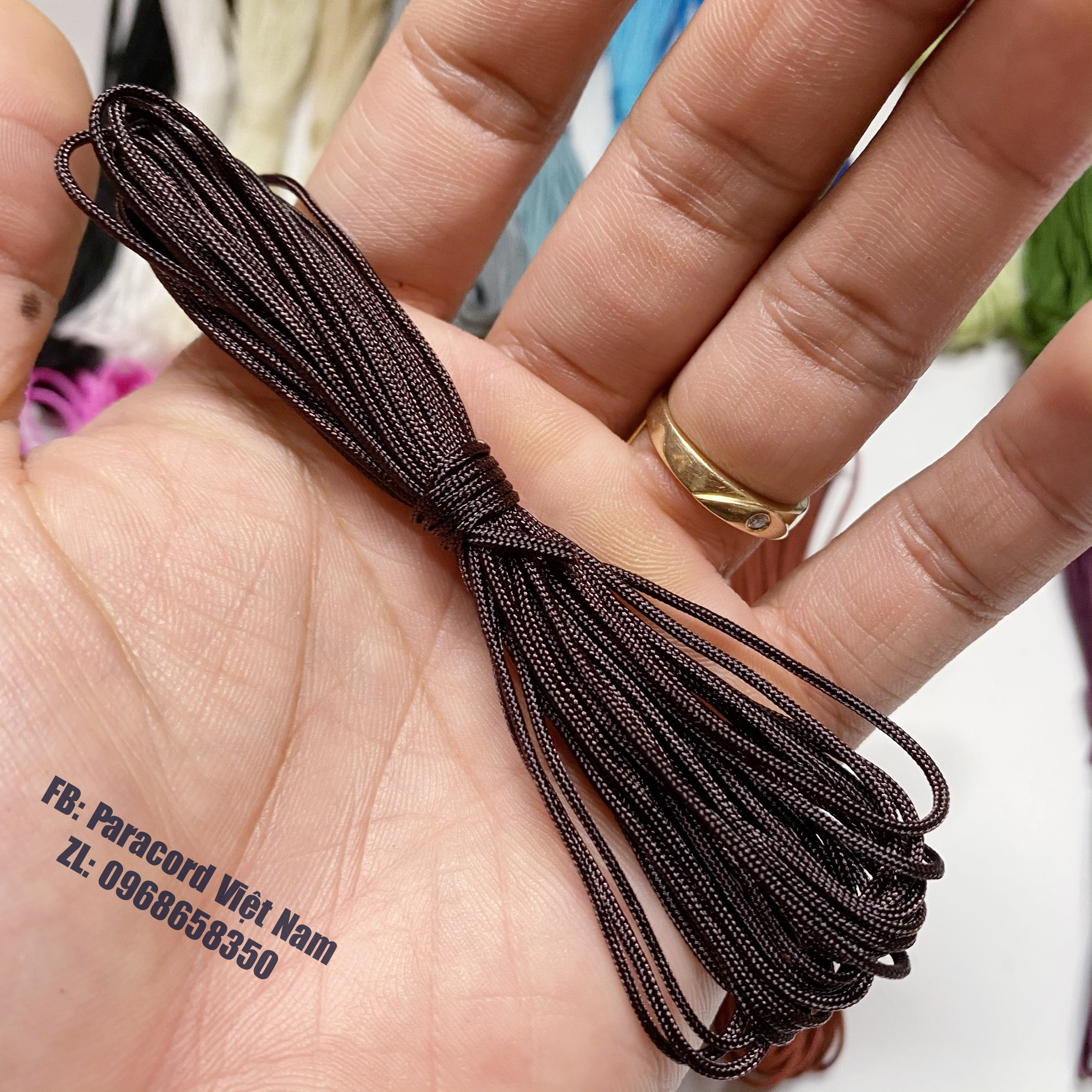 Dây dù 1mm đan vòng tay handmade - cuộn 100m