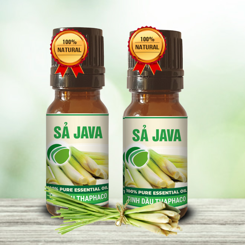 Tinh Dầu Sả Java Thiên Nhiên Nguyên Chất 10ml Thaphaco