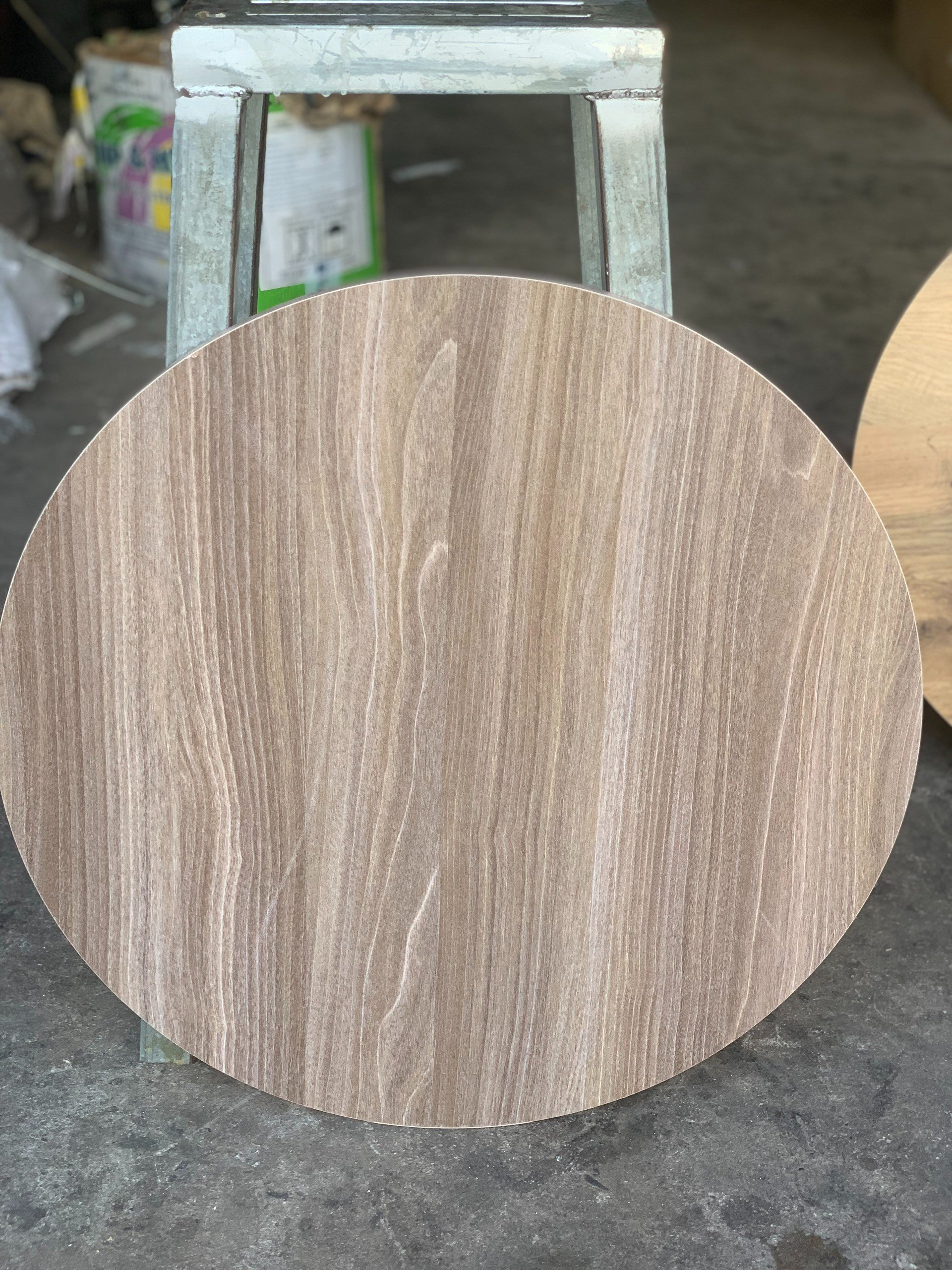 Mặt bàn tròn gỗ công nghiệp MDF ( ĐK 59cm)