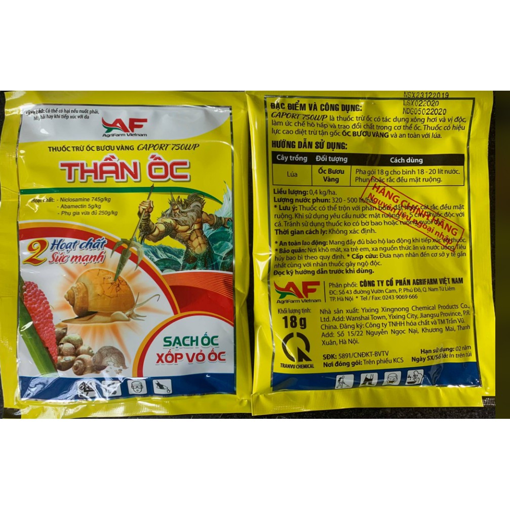 Thần Ốc diệt các  Loại Ốc Sên, Ốc Bươu Vàng Dạng Phun