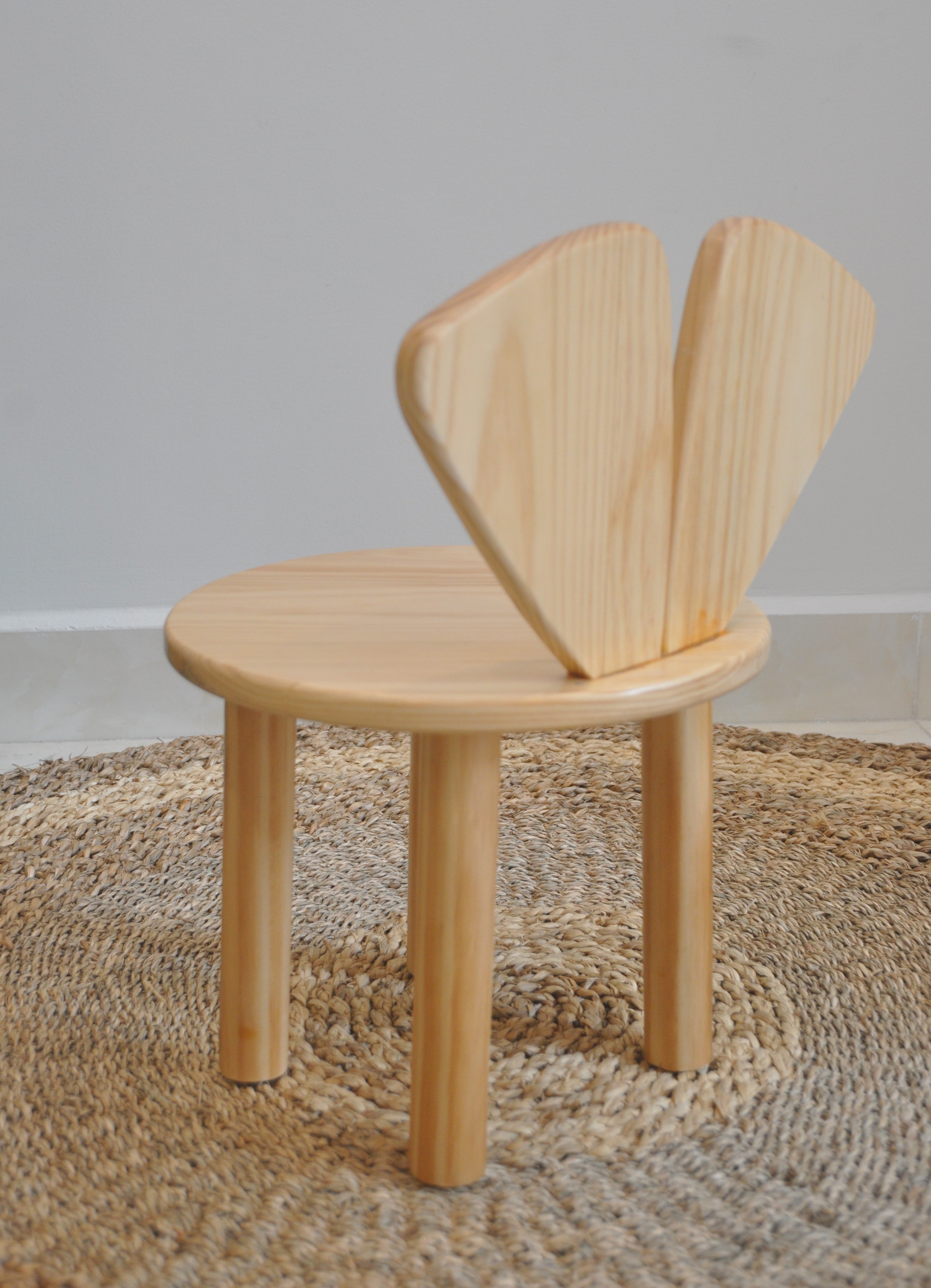 Ghế Butterfly Gỗ Tự Nhiên Cho Bé - Bebewood