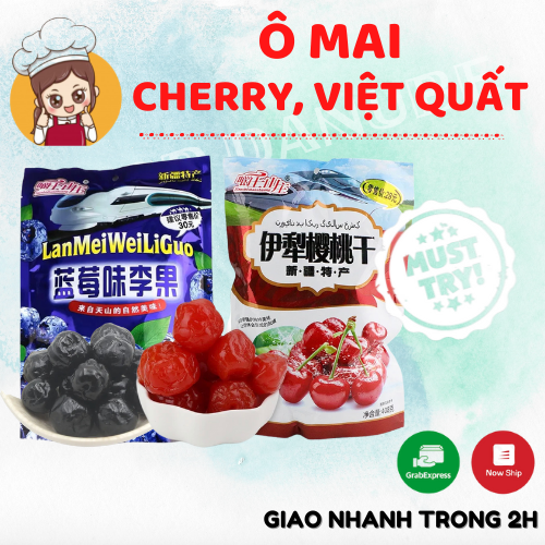 Ô mai Cherry / Việt quất gói 428g