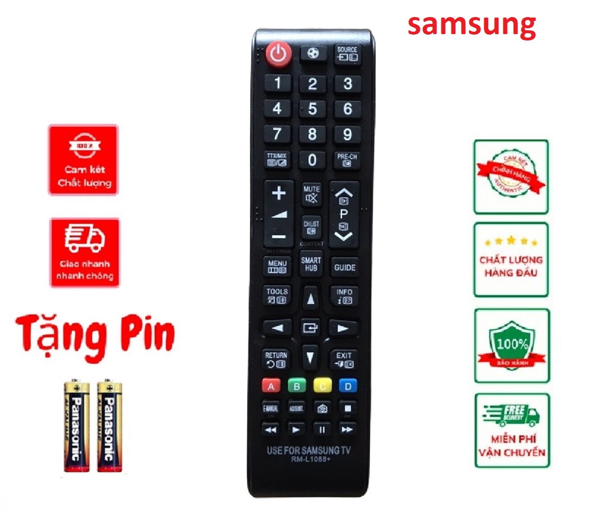 Remote Điều khiển tivi samsung dành cho tivi Smart
