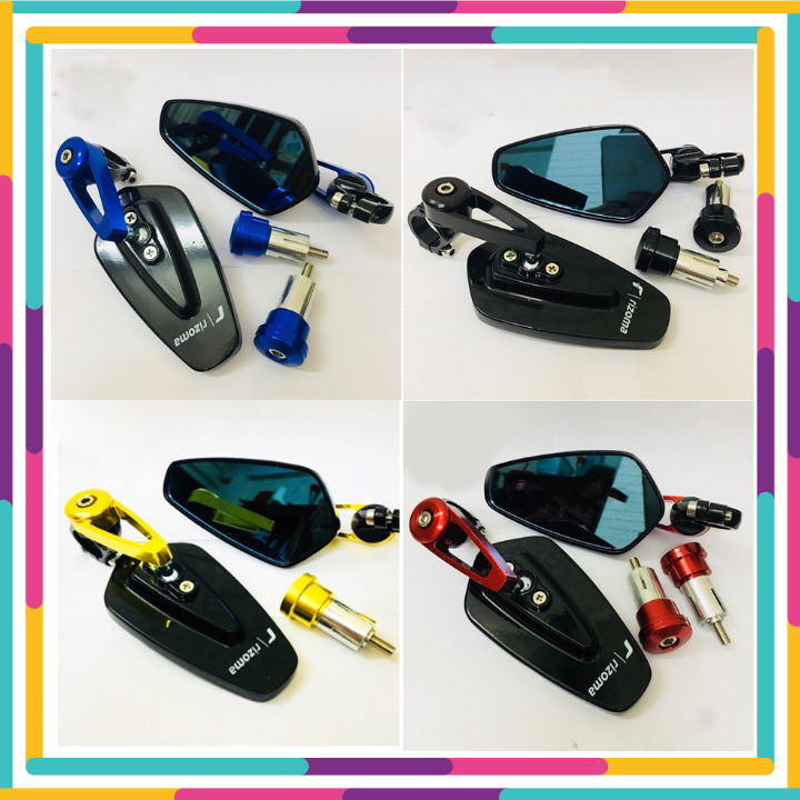 ( GIÁ 1 CHIẾC ) Gương chiếu hậu gù tay lái-Gương gù- Gương chiếu hậu xe máy,dùng cho tất cả mọi loại xe .