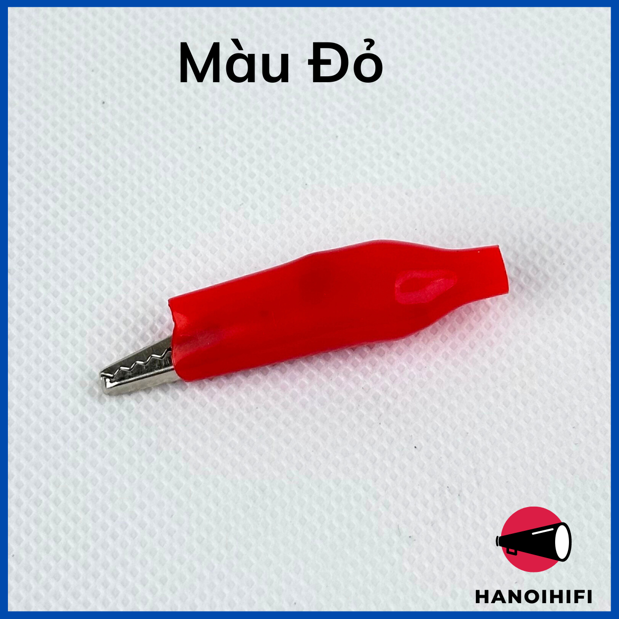 Combo 10 Chiếc Kẹp Cá Sấu [ Siêu Rẻ ]  Nhiều Kích Thước  [ 1 cặp đỏ đen ]