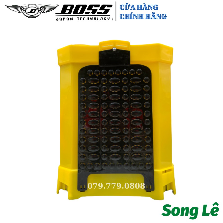 Bình Xịt Điện Boss Nhật 20L - 2 Bơm - 12v/12Ah