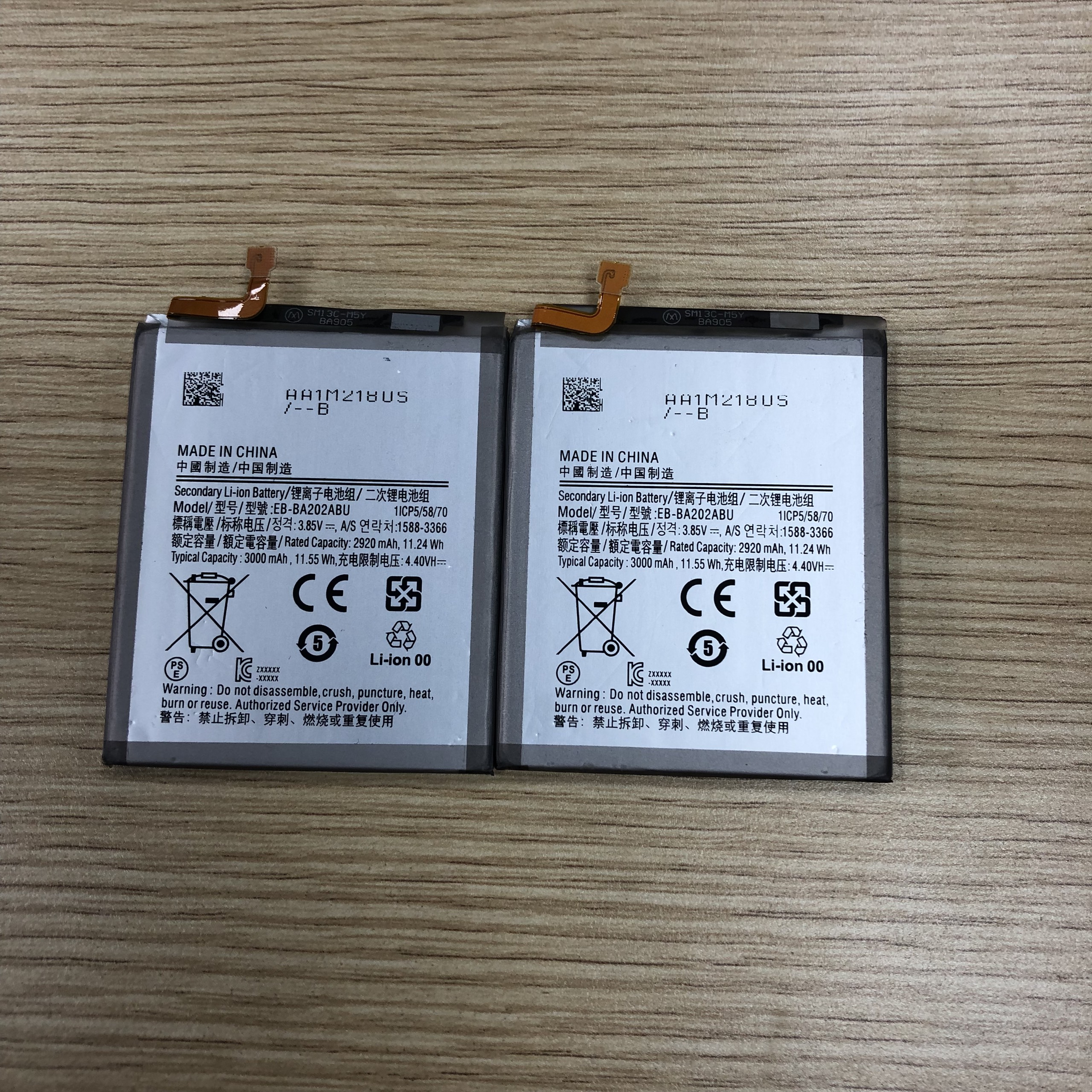 Pin samsung a20e , a202 eb- ba202abu - new
