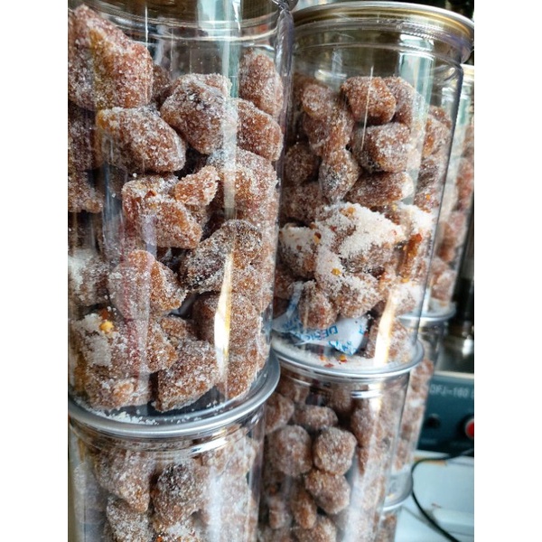 Me cay xốc đường muối ớt ( hộp pet 500gr )
