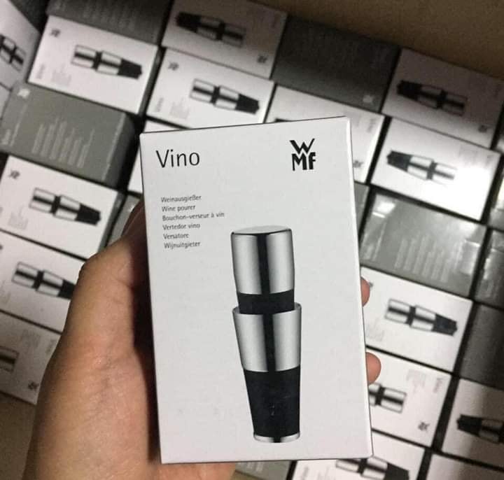 Nút rượu vang wmf vino 2in1, vừa đóng vừa rót