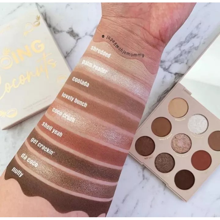 [HCM]Bảng phấn mắt Colourpop Going Coconuts