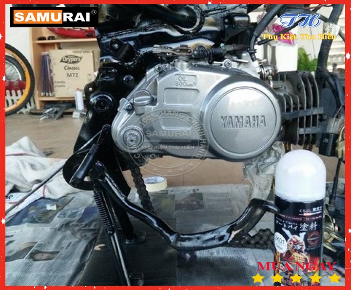 Sơn Xịt Samurai Màu Xám Bạc - Mã Y137