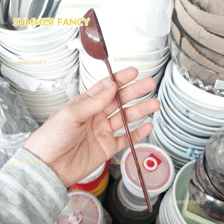 Thìa nhựa đong cà phê muỗng múc thạch - spoon