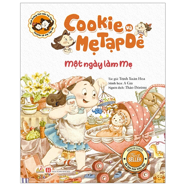 Fahasa - cookie và mẹ tạp dề - một ngày làm mẹ