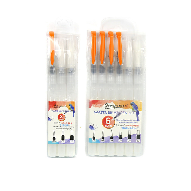 Bút Vẽ Màu Nước Cao Cấp Bộ 3 Chiếc/ 6 Chiếc