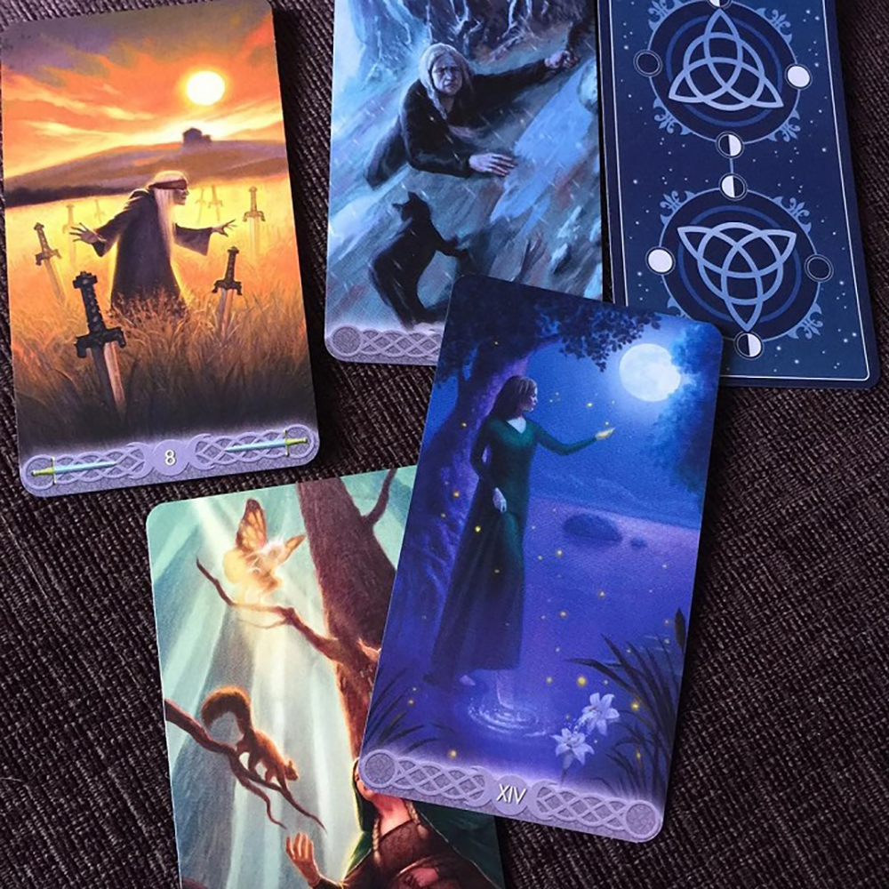 Bộ Bài Tarot Triple Goddess Tặng Đá Thanh Tẩy
