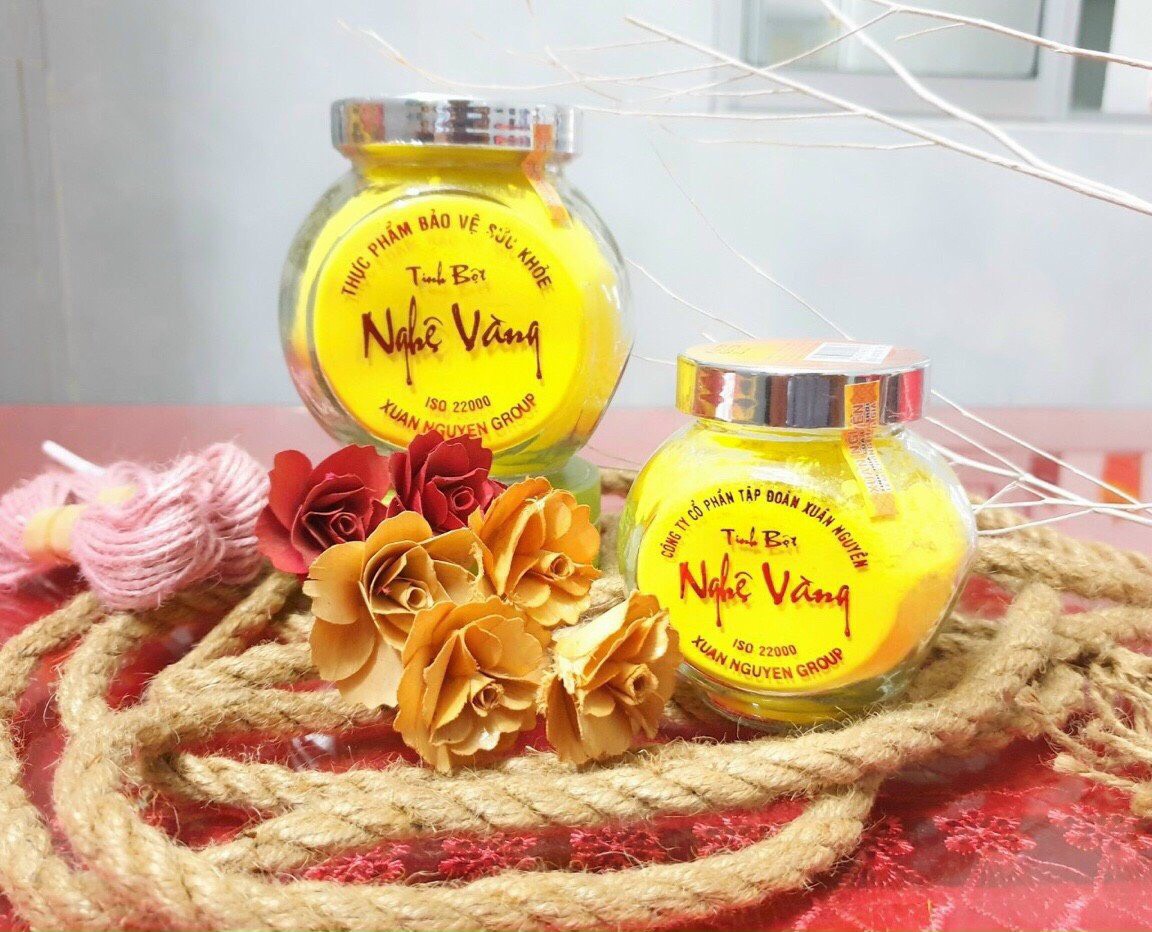 Tinh Bột Nghệ Vàng Xuân Nguyên