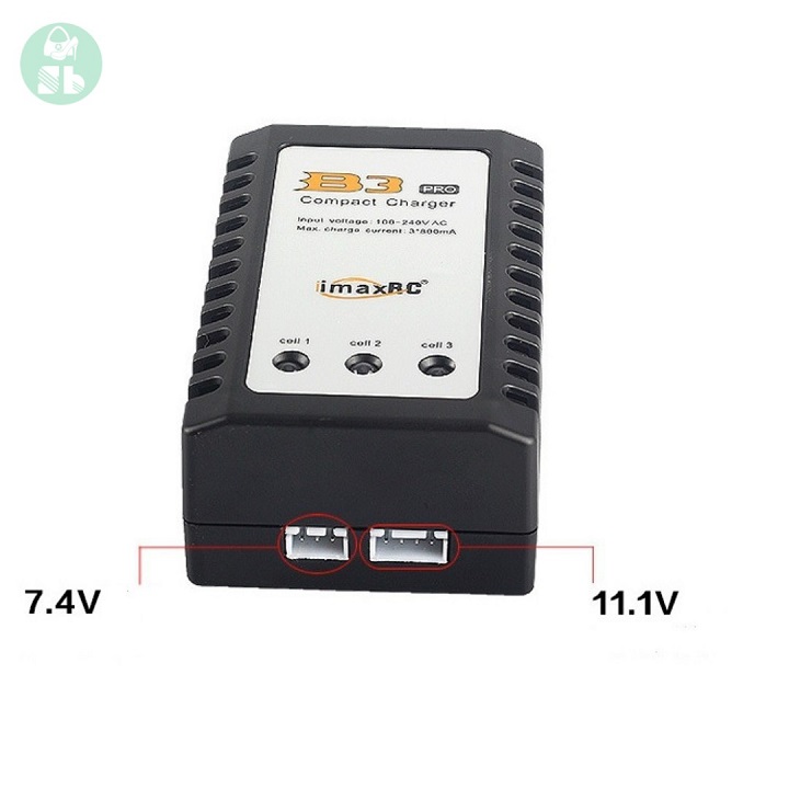 SẠC CÂN BẰNG B3 cho pin 7,4v - 11,1v (Pin 2s - 3s)