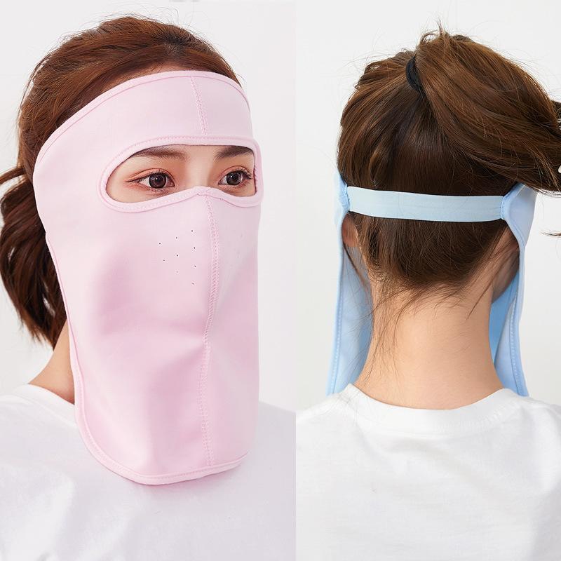 Khẩu Trang Chống Nắng Chống Bụi che kín Mặt Cổ - Loại tốt Vải Bông thoáng mát bền đẹp