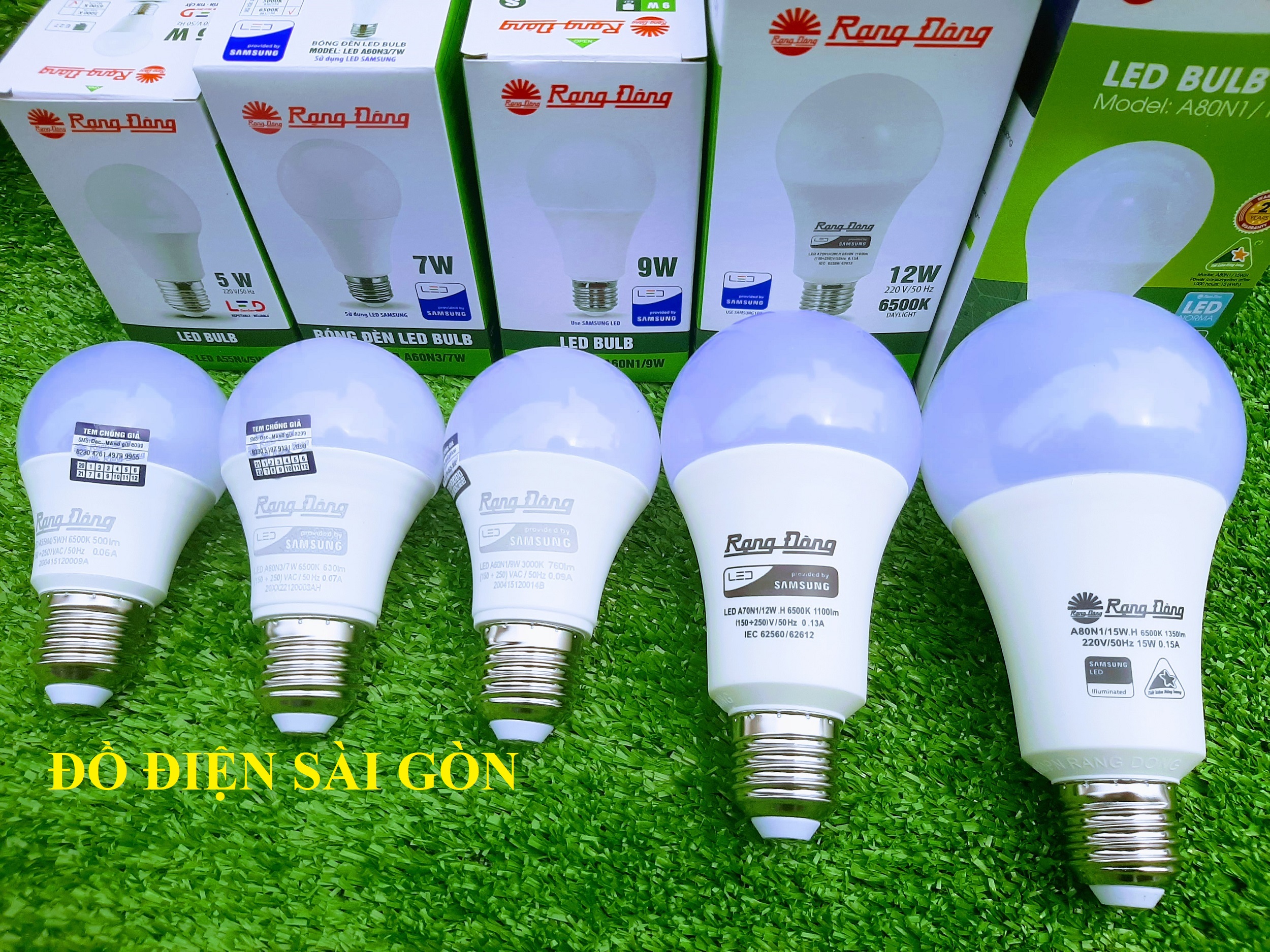 Bóng Đèn Led Buld Rạng Đông Tròn 9W Chính Hãng ( BH 2 Năm )