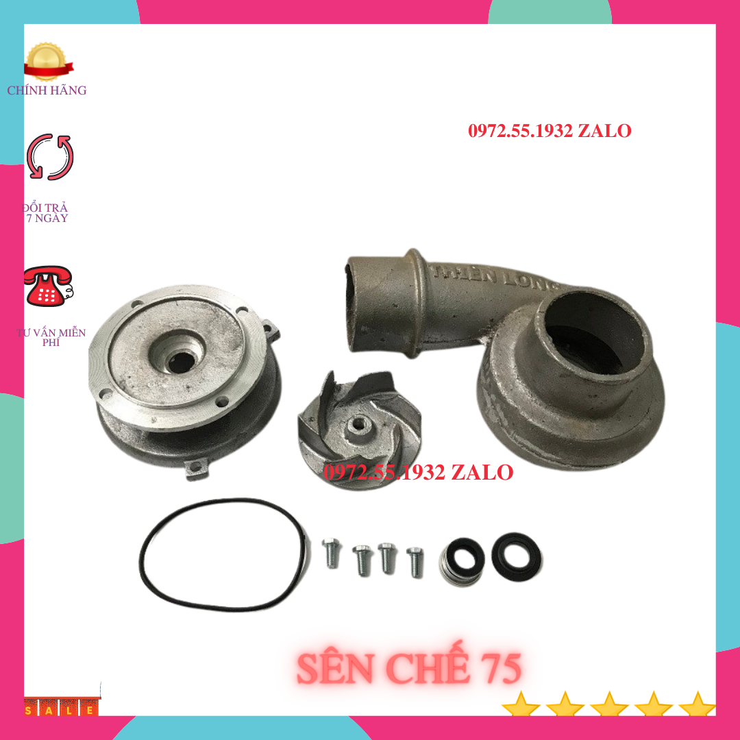 Đầu bơm cong phi 76 chế đầu máy bơm 750