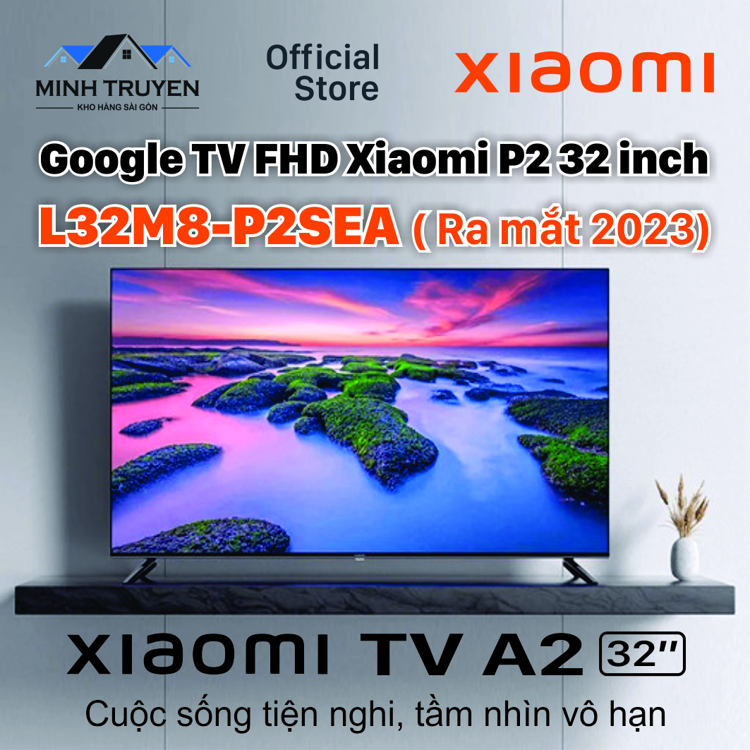 Google tivi xiaomi a hd 32 inch l32m8-p2sea - chính hãng 100%