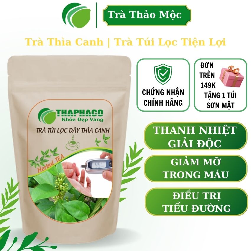Trà Túi Lọc Dây Thìa Canh Tốt Cho Người Bị Tiểu Đường Thaphaco