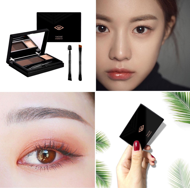 [HCM]Bột vẽ chân mày Vacosi Eyebrow Kit