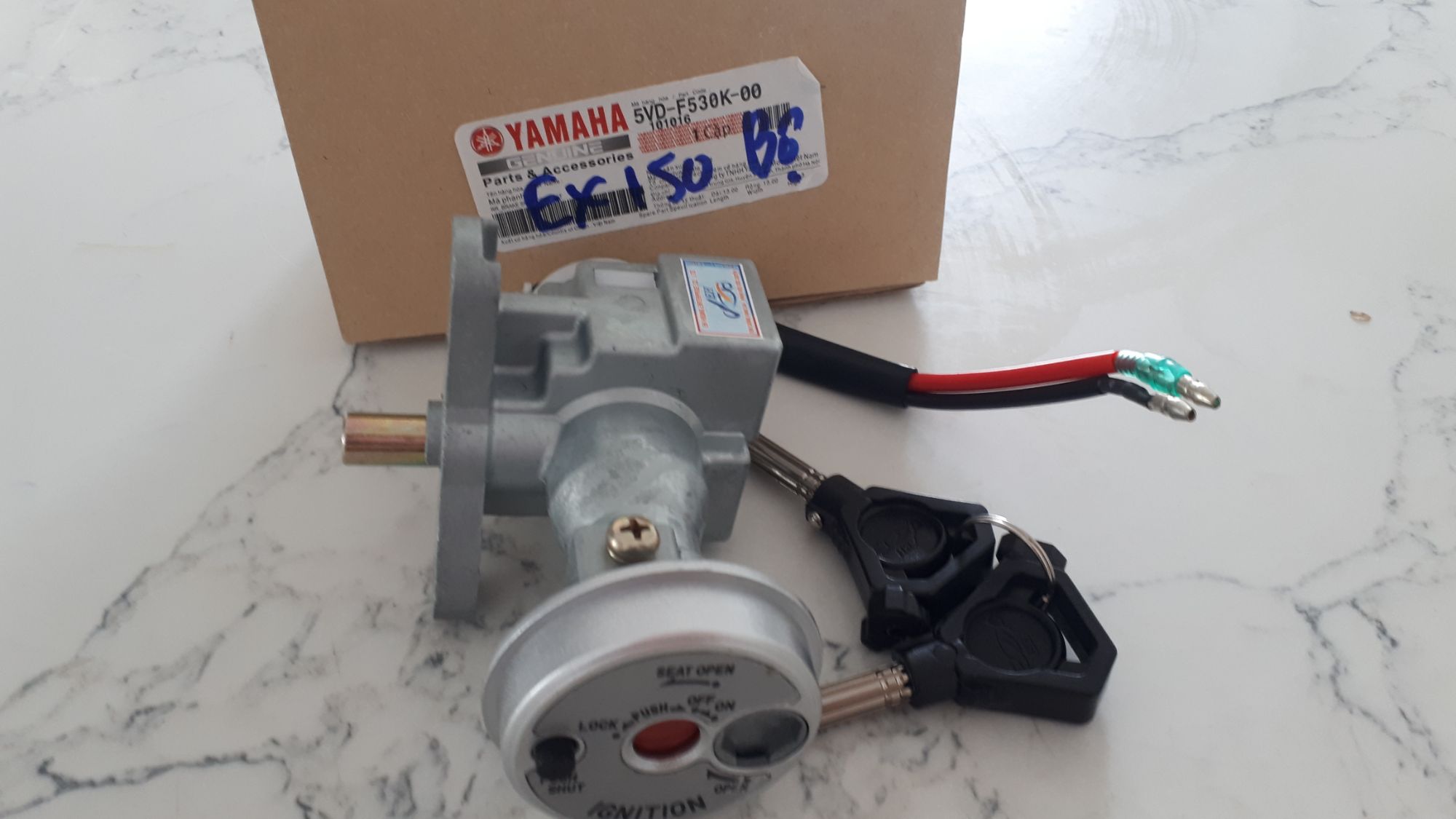 [HCM]khóa bộ 8 cạnh xe ex150 excenter 150