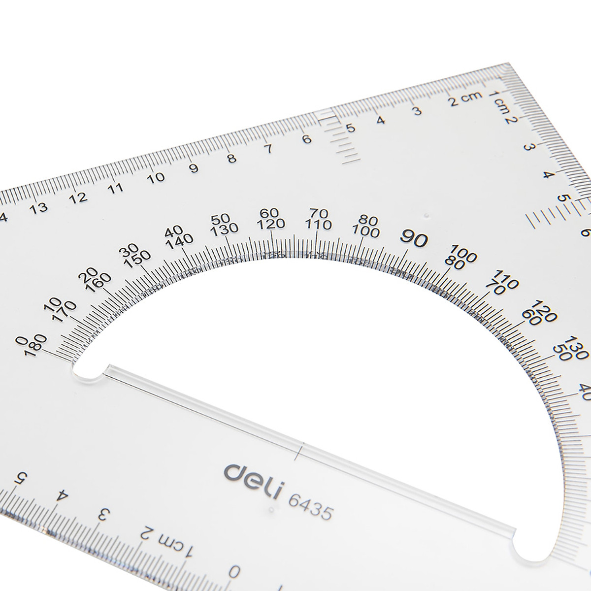 Bộ thước Eke, đo độ Deli 6435 - 33cm
