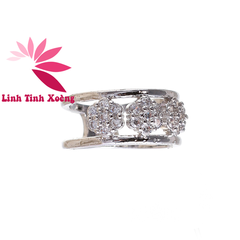 Nhẫn mạ bạc cao cấp Friday Love MK359