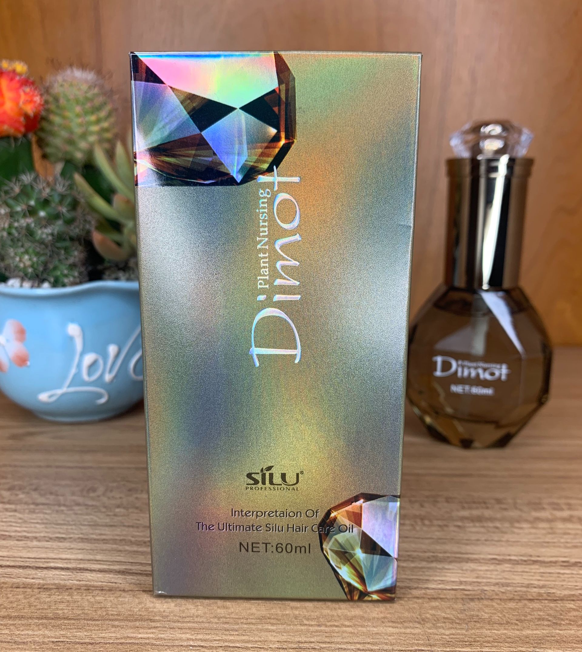 Tinh Dầu Dưỡng Tóc Dimot Silu 60ml