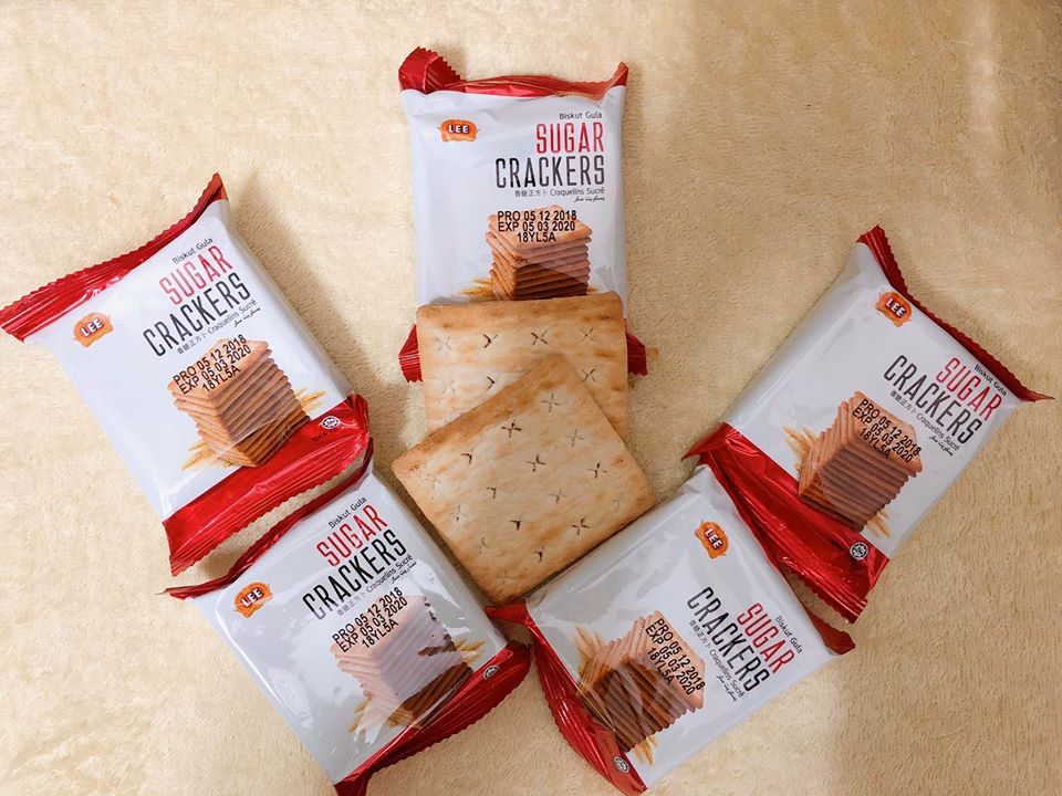 BÁNH LÚA CREAM CRACKERS QUY ĐƯỜNG(HỘP 14 GÓI)
