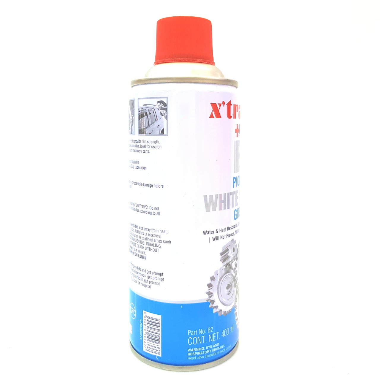 [HCM]Bình xịt mỡ bôi trơn Xtraseal Plus B2 White Lithium 400ml