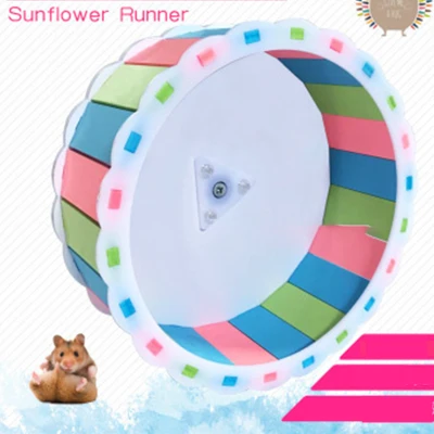 GOOD MOOD BEAUTY Spinner Comfort Mice Maintain Easy Install Good Night Silent Wheel Hamster Exercise Wheel Hamster Running Wheel