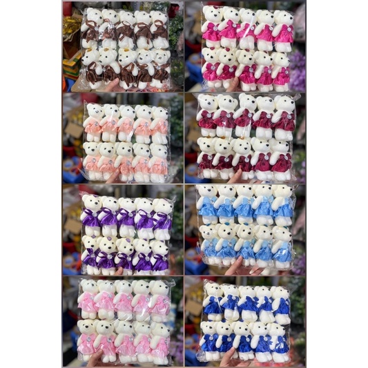Gói 10 gấu mini