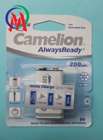 [HCM]Pin 9v Camelion Sạc Được