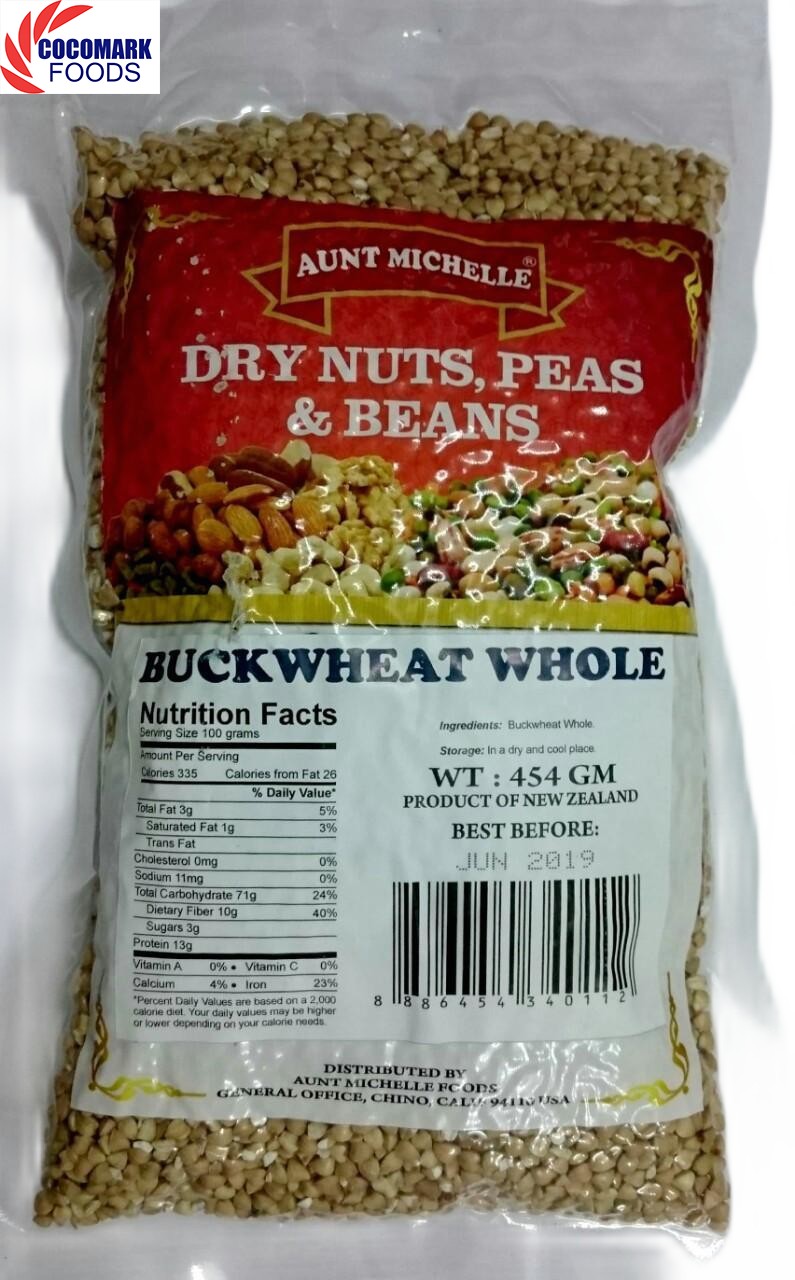Hạt Kiều Mạch Khô Whole Buckwheat - Nhập khẩu New Zealand 454gr