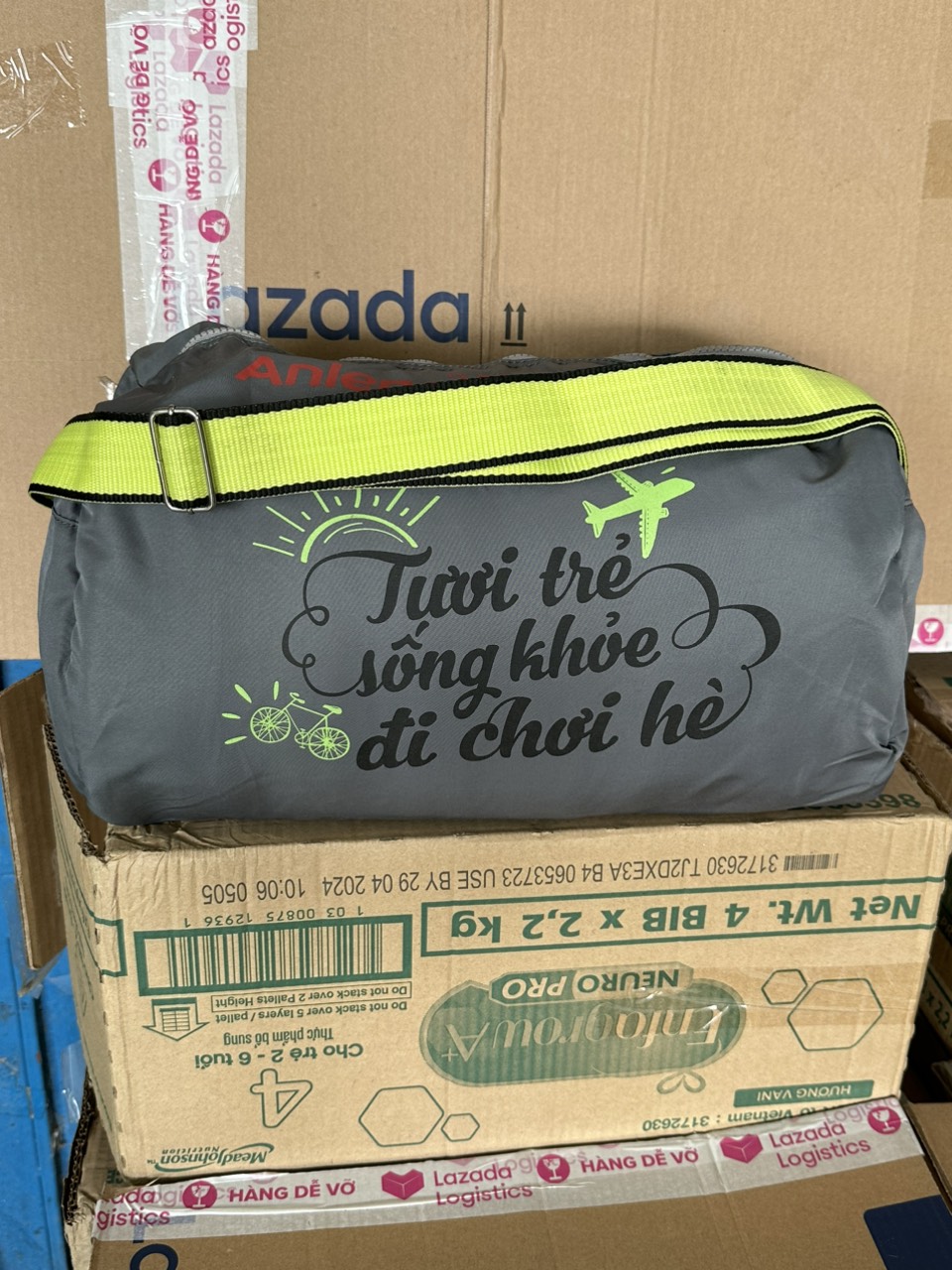 Túi xách vải dù chống thấm nước kiểu dáng thể thao