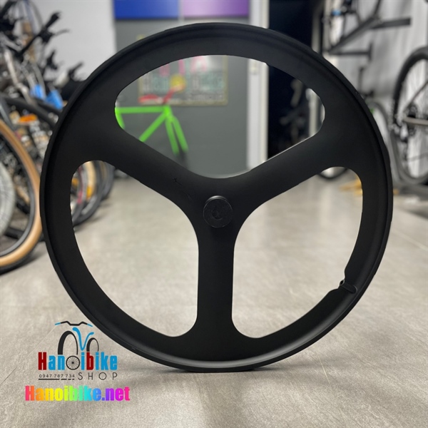 Vành xe đạp Fixed Gear 3 đao trước Noname không gân