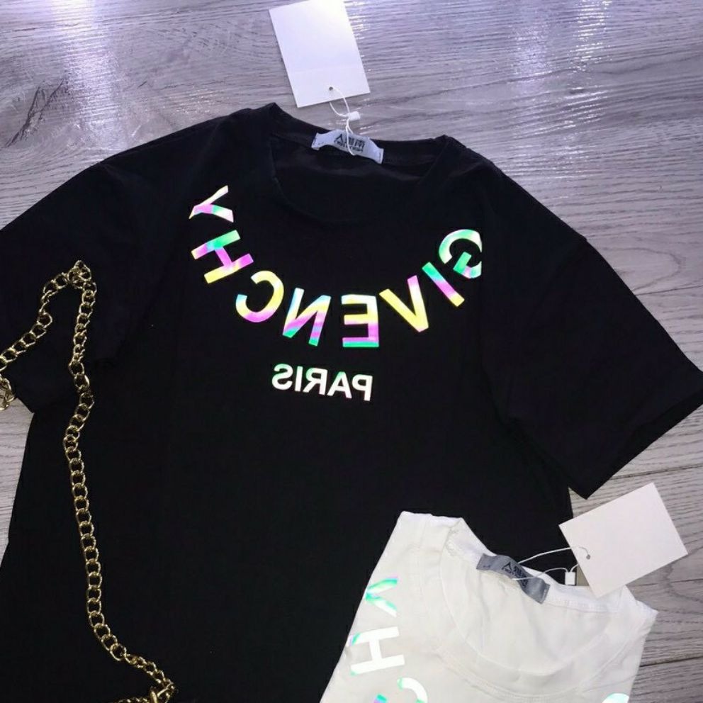 [HCM]Áo thun TAY NGẮN Phản quang 7 màu GV (CHỤP FLASH)(TAY LỠ IB)