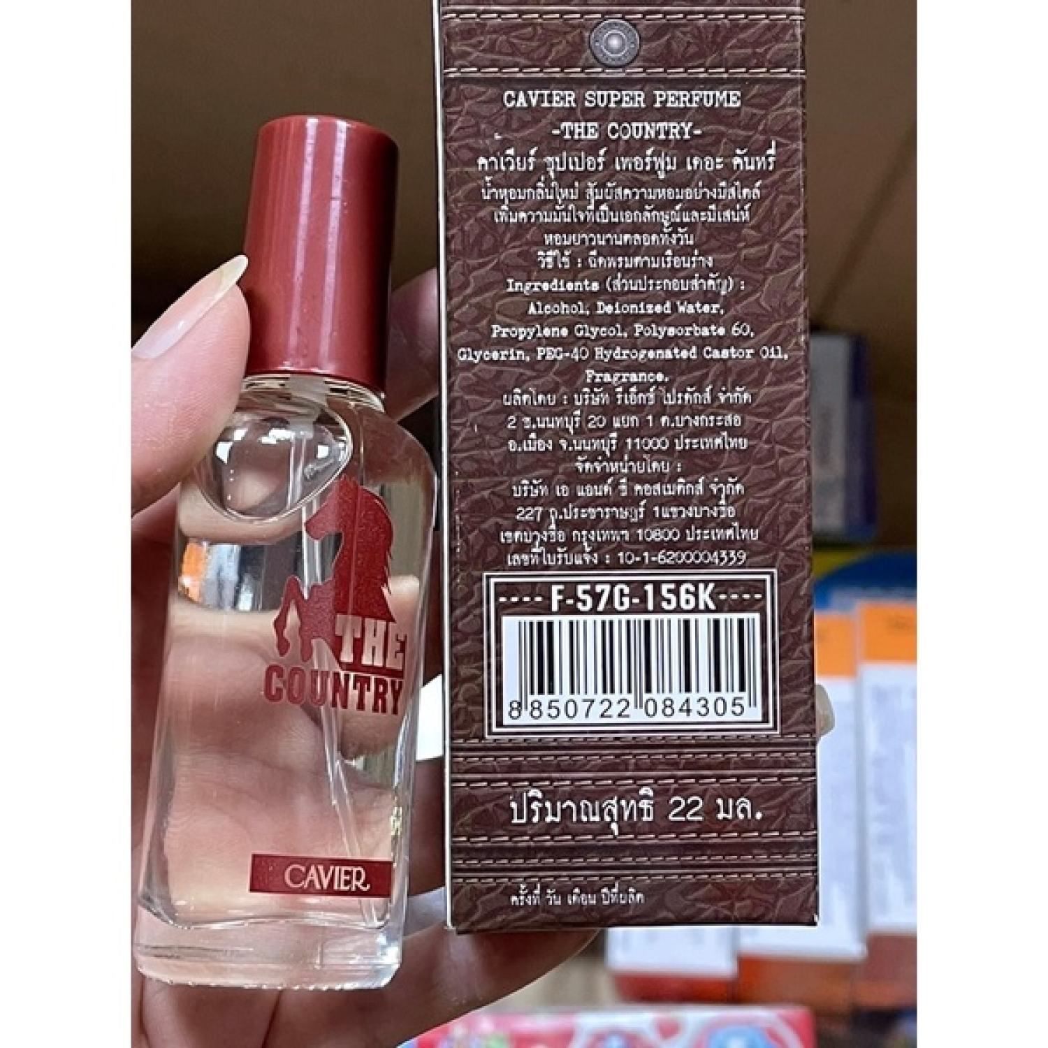 [HÀNG CHÍNH HÃNG] NƯỚC HOA NGỰA TOP COUNTRY 22ML THÁI LAN