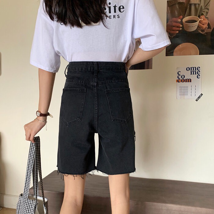 QUẦN NGỐ JEANS RÁCH PT