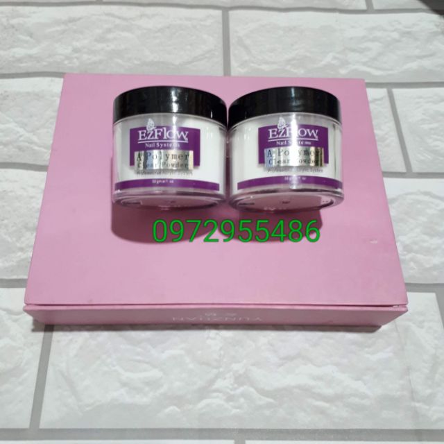 Bột Đắp Móng, Đắp Hoa, Bột Nhúng Hiệu Ezflow Hũ 28G