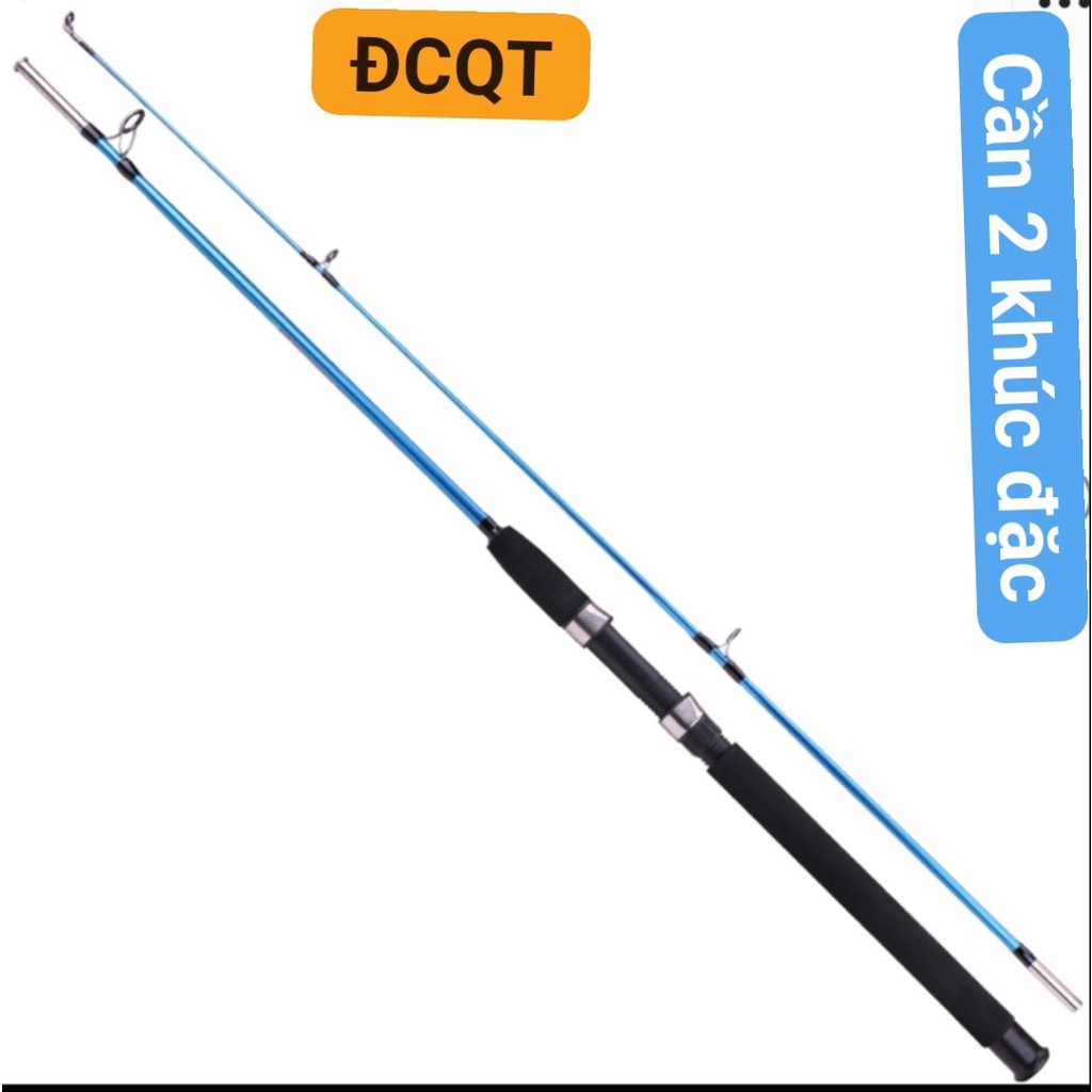 Cần câu shi,mano 2 khúc đặc dài 1m65 - 2m7.cần câu máy 2 khúc đặc