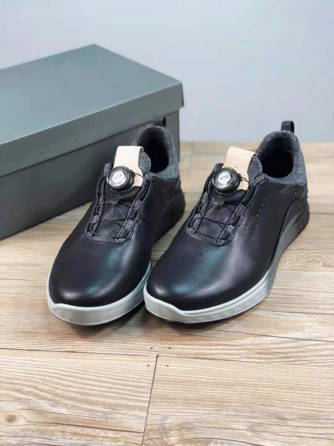 Giày golf ecco đen fullbox