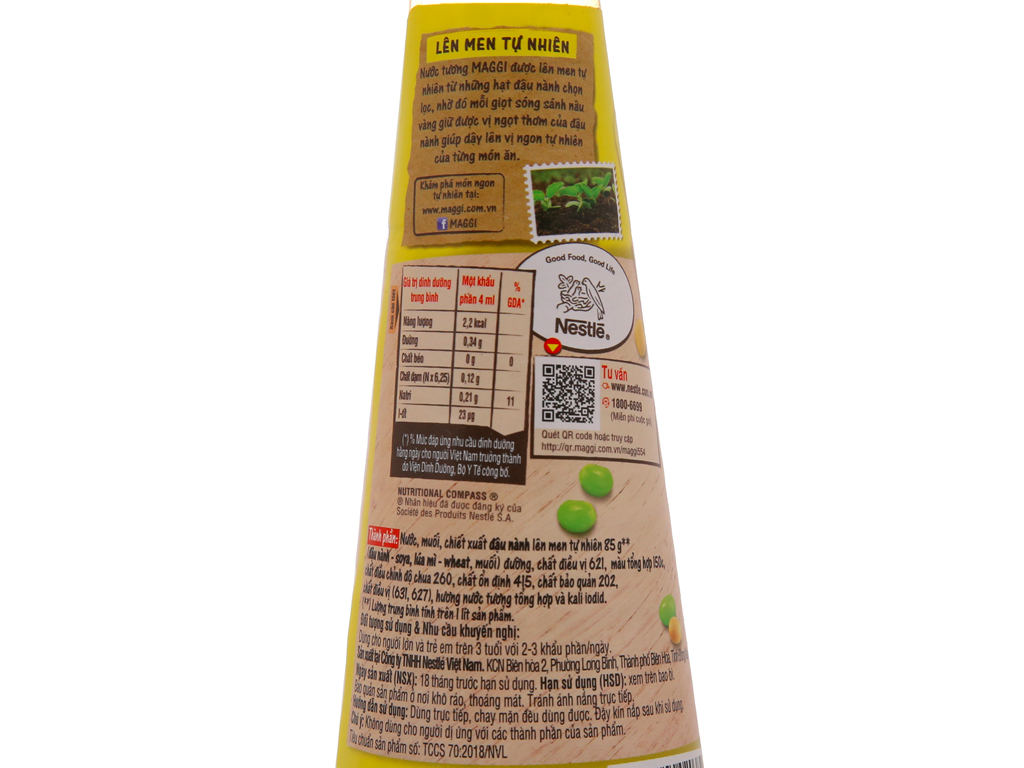Nước tương đậu nành Maggi chai 700ml
